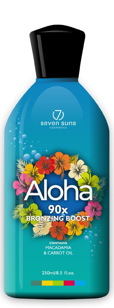 Aloha cosmetic bottle