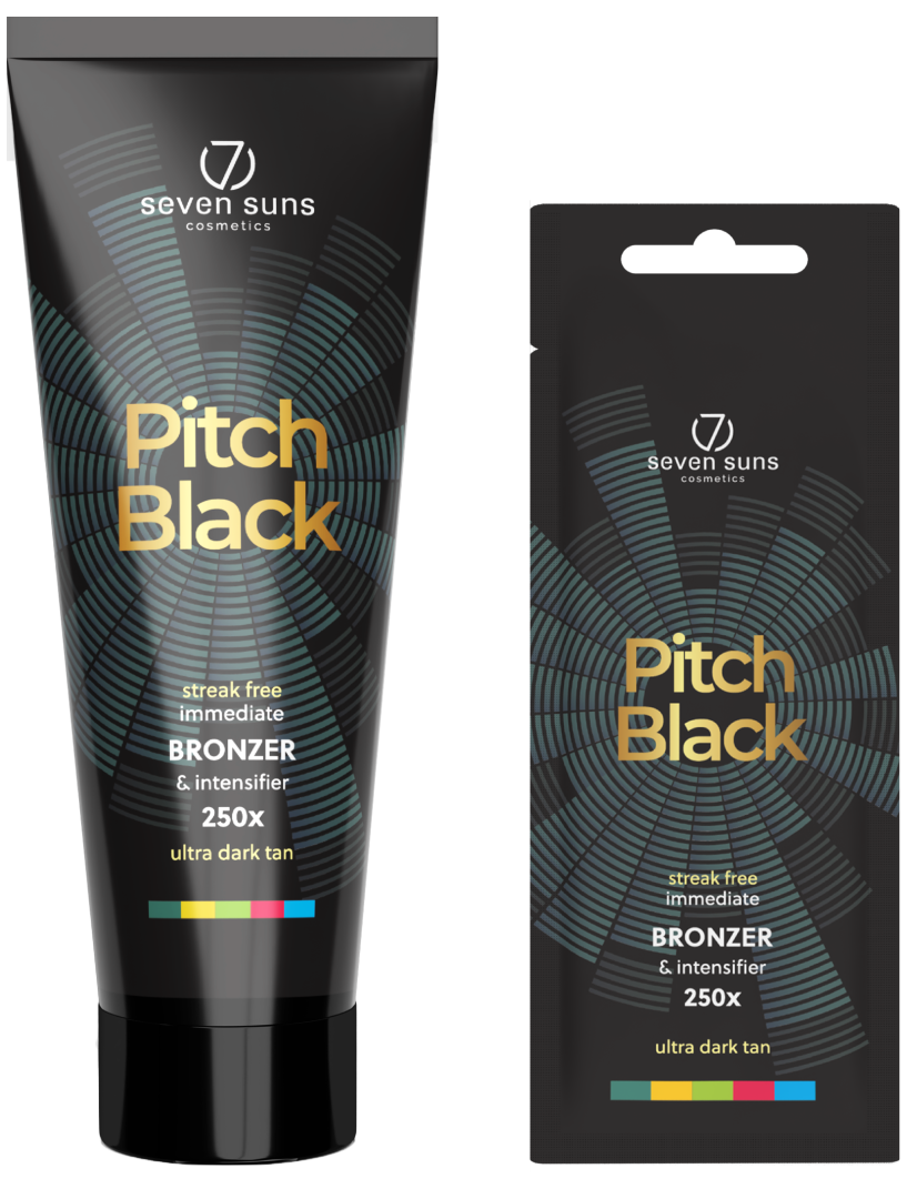 Pitch Black Coloured