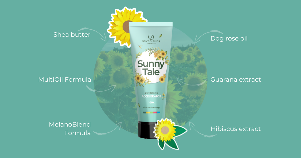 Sunny Tale - moisturising tanning accelerator