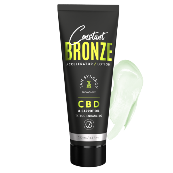 Constant Bronze 7suns - Accelerator Lotion CBD+Carrot Oil - relaxation, relief and hydration