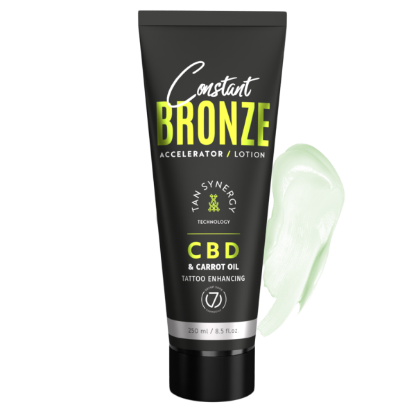 Constant Bronze 7suns - Accelerator Lotion CBD+Carrot Oil - relaks, ukojenie i nawilżenie