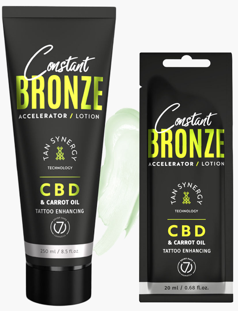 Constant Bronze / Accelerator Lotion CBD Carrot Oil